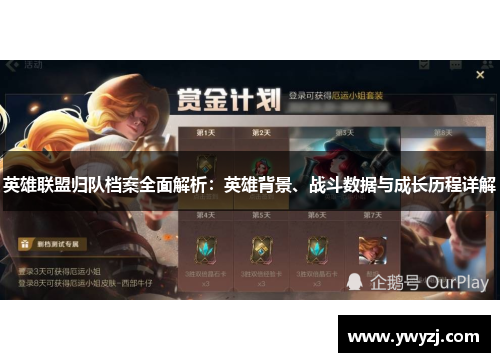 英雄联盟归队档案全面解析：英雄背景、战斗数据与成长历程详解